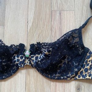 Dolce & Gabbana Leopard Bra - Size 34